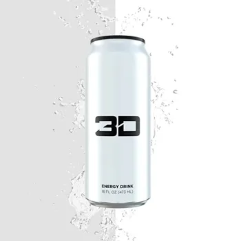 3D White Frost energy drink    