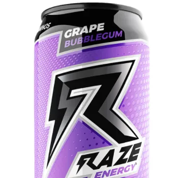Raze Energy Grape Bubblegum    
