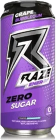 Raze Energy Grape Bubblegum