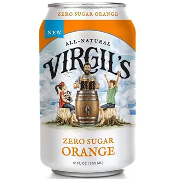 Virgils Zero Sugar Soda Orange (Apelsin)    