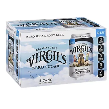 Virgils Zero Sugar Soda Root Beer    